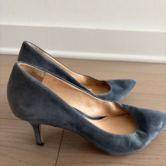 Vince Camuto 'Vivienne' Pointy Toe Pump - Blue / Indigo - Picture 2 of 4